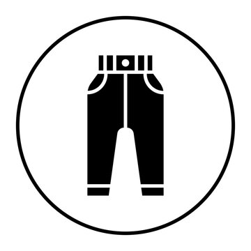 recommend clip art: Sweatpants vector icon. Can be used for Comfort iconset.
