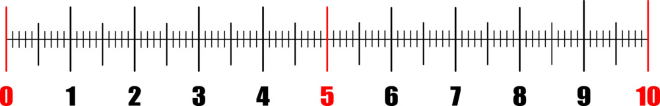 Ruler Scale For Accurate Measurements