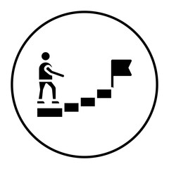 Mission vector icon. Can be used for Home Based Business iconset.