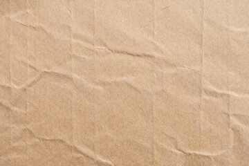Creative background of light brown abstract folded texture background design.