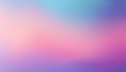 Obraz premium Calming and serene abstract background with a soft and dreamy gradient of pastel pink, blue, and purple hues