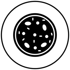 Petri Dish vector icon. Can be used for Science Fiction iconset.