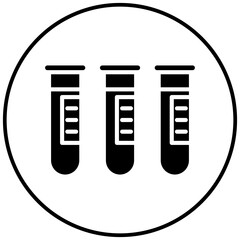 Samples vector icon. Can be used for Science Fiction iconset.