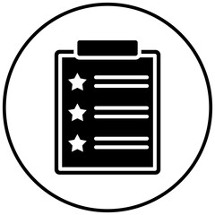 Feedback Form vector icon. Can be used for Contact Us iconset.