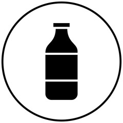 Water Bottle vector icon. Can be used for Hajj Pilgrimage iconset.