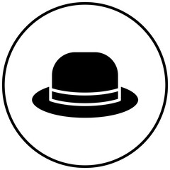 Carioca Hat vector icon. Can be used for Festa Junina iconset.