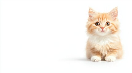 Obraz premium Adorable Ginger Kitten