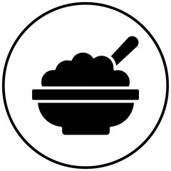 Baby Food vector icon. Can be used for Baby Shower iconset.