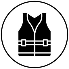 Life Vest vector icon. Can be used for Beach Resort iconset.