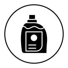 Bleach vector icon. Can be used for Laundry iconset.