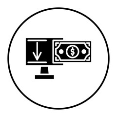 Cash Flow vector icon. Can be used for Credit And Loan iconset.