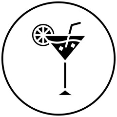 Daiquiri vector icon. Can be used for Beverages iconset.