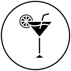 Margarita vector icon. Can be used for Beverages iconset.