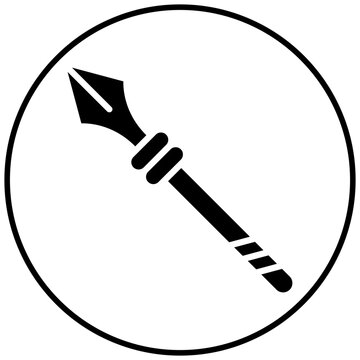 recommend clip art: Lance vector icon. Can be used for Medieval iconset.