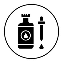 Essentail Oil vector icon. Can be used for Spa iconset.