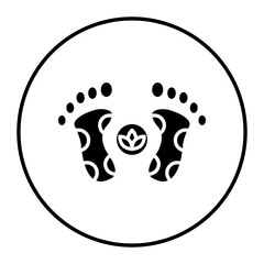 Obraz premium Foot Spa vector icon. Can be used for Spa iconset.
