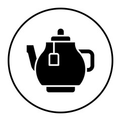 Obraz premium Teapot vector icon. Can be used for Spa iconset.