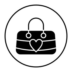 Handbag vector icon. Can be used for Spa iconset.