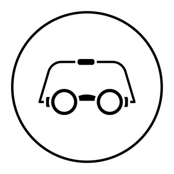 recommend clip art: Swimming Glasses vector icon. Can be used for Spa iconset.