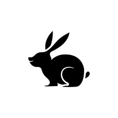 Rabbit silhouette