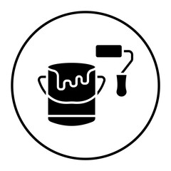 Paint Bucket vector icon. Can be used for Home Improvements iconset.