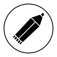 Sharpie vector icon. Can be used for Home Improvements iconset.