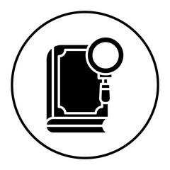 Reference vector icon. Can be used for Literature iconset.