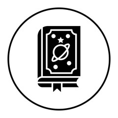 Fiction vector icon. Can be used for Literature iconset.