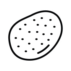 For representing cooked meals and everyday recipe use this potato icon