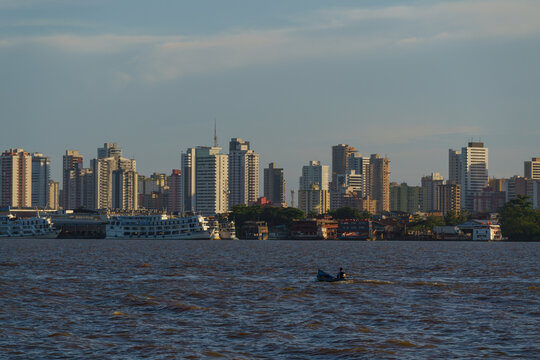 Vista da cidade de Bel&eacute;m do Par&aacute;