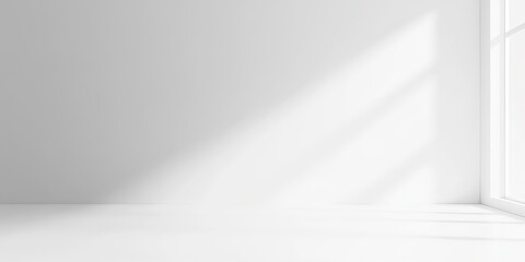 empty white room