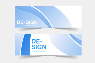 abstract color banner poster design templates