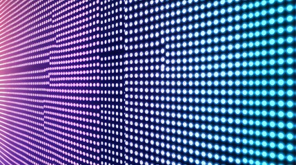 Colorful LED panel virtual light architecture in cyan, blue, magenta, violet, red, and orange, perfect for party, disco, or celebration backgrounds with vibrant energy and futuristic design