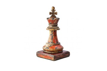 Fototapeta premium Vintage chess piece decor