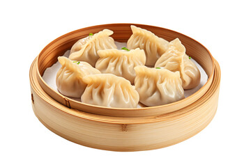 Dimsum on a plate