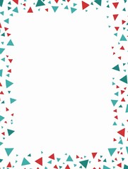Obraz premium Abstract colorful background with 3D geometric elements