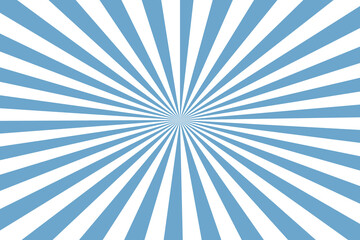 Fototapeta premium SkyBlue Sunburst for the background. flag of japanese. The rising sun..