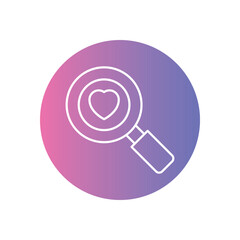 Search  vector icon stock illustration