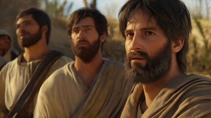 The moment Andrew and John ask Jesus where He is staying
