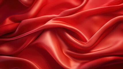 Obraz premium soft satin fabric texture luxurious shiny that is abstract silk cloth background with patterns soft waves beautiful