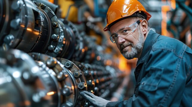 A process improvement facilitator working with a manufacturing team.