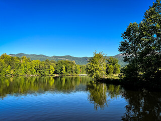 Lake View at Table Rock State Park in South Carolina