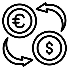 Currency Exchange Icon