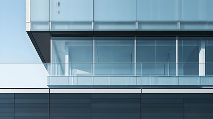 Modern Glass Facade Building Exterior Architecture