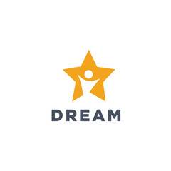 Dream Logo Vector Simple Modern