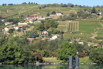 Scene from Rhone valley France