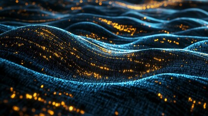 Futuristic Technology: Abstract Digital Interfaces, Data Networks, and AI Conceptual Art