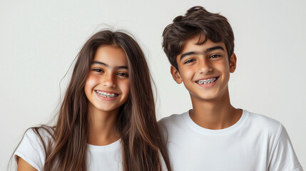 kids with braces