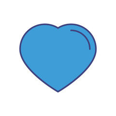 heart vector icon stock illustration