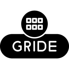 Grid Button Icon